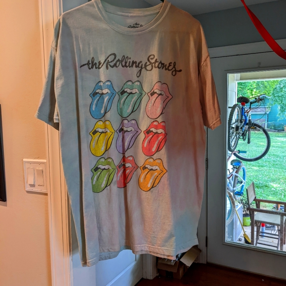 Rolling Stones Tie-dye Tshirt